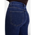 thumbnail image 4 of Scenario Women's High Rise Straight Leg Jeans, 32" Inseam, Sizes 0-20, 4 of 7