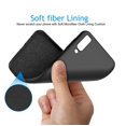 thumbnail image 3 of Samsung Galaxy A50 Case 2019, Tekcoo Anti-slip Liquid Silicone Gel Rubber Bumper Galaxy A50 6.4" Case with Soft Microfiber Lining Cushion Slim Hard Shell Shockproof Protective Case Cover -Black, 3 of 6