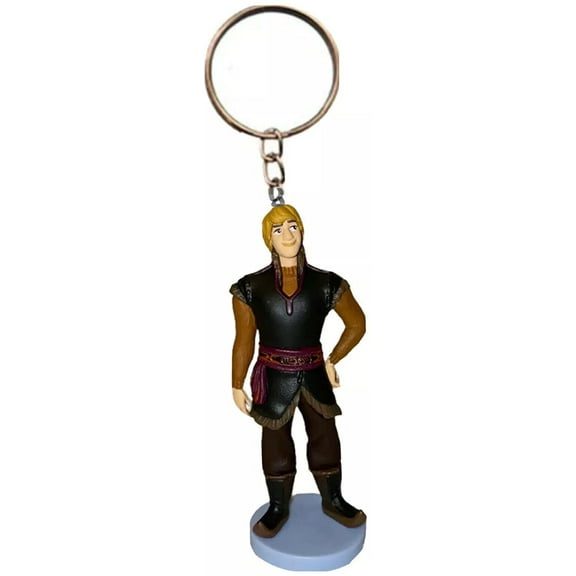 Kristoff PVC Key Ring Keychain Ornament Figure Frozen Figurine Charm Anna Friend