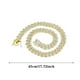thumbnail image 5 of Collares de cadena cubana de Oro Cubano Enlace Cadenas Mens Iced Out Bling Hip Hop Joyería para Mujeres, 5 of 7
