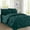 Ocean Teal, variant on Elegant Comfort 8-Piece Pinch Pleated Comforter Set - All Season Bed in a Bag, Includes Smart Sheet Set, Bed Skirt, Comforter, Pillowcases & Shams, King/Cal King, Ocean Teal