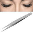 thumbnail image 4 of Stainless Steel Eyelash Tweezers Anti-Static False Eyelash Grafting Tweezers Clips Portable Eyelash Tool, 4 of 8