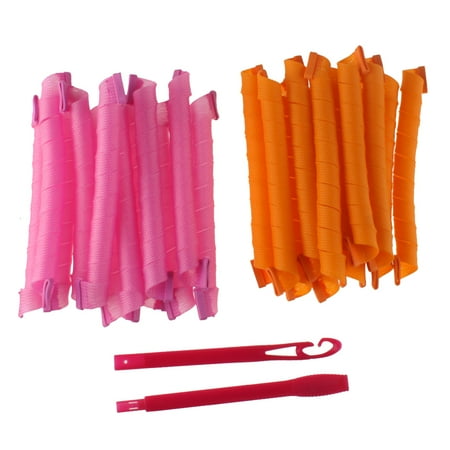 - 36PCS 21 inch DIY Magic Circle Hair Styling Rollers Curlers Leverage Perm