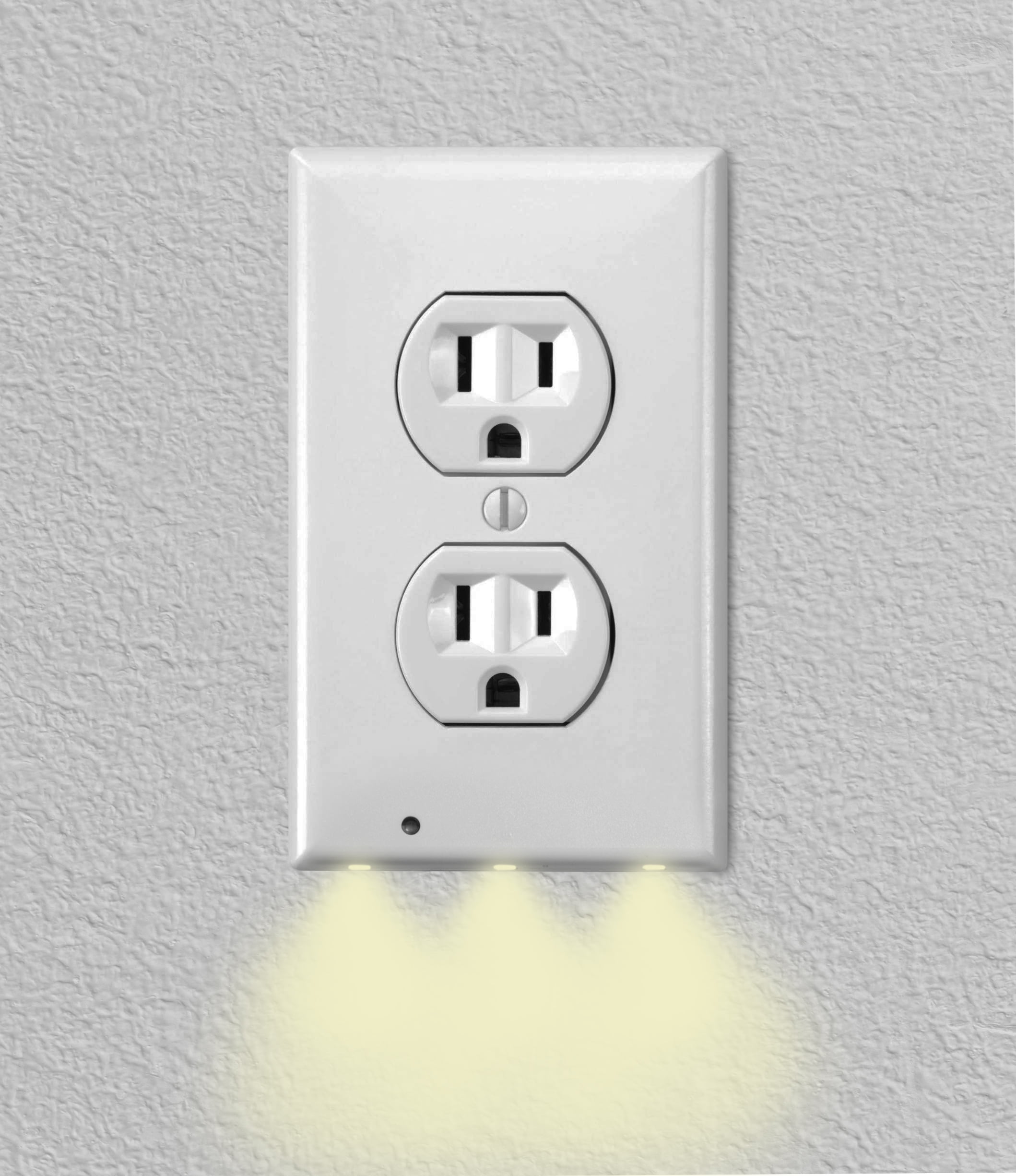 Itechdeals Gear Wall Coverplate W Led Night Lights Auto On Itechdeals Gear Wall Coverplate W Led Night Lights Auto On Off Com
