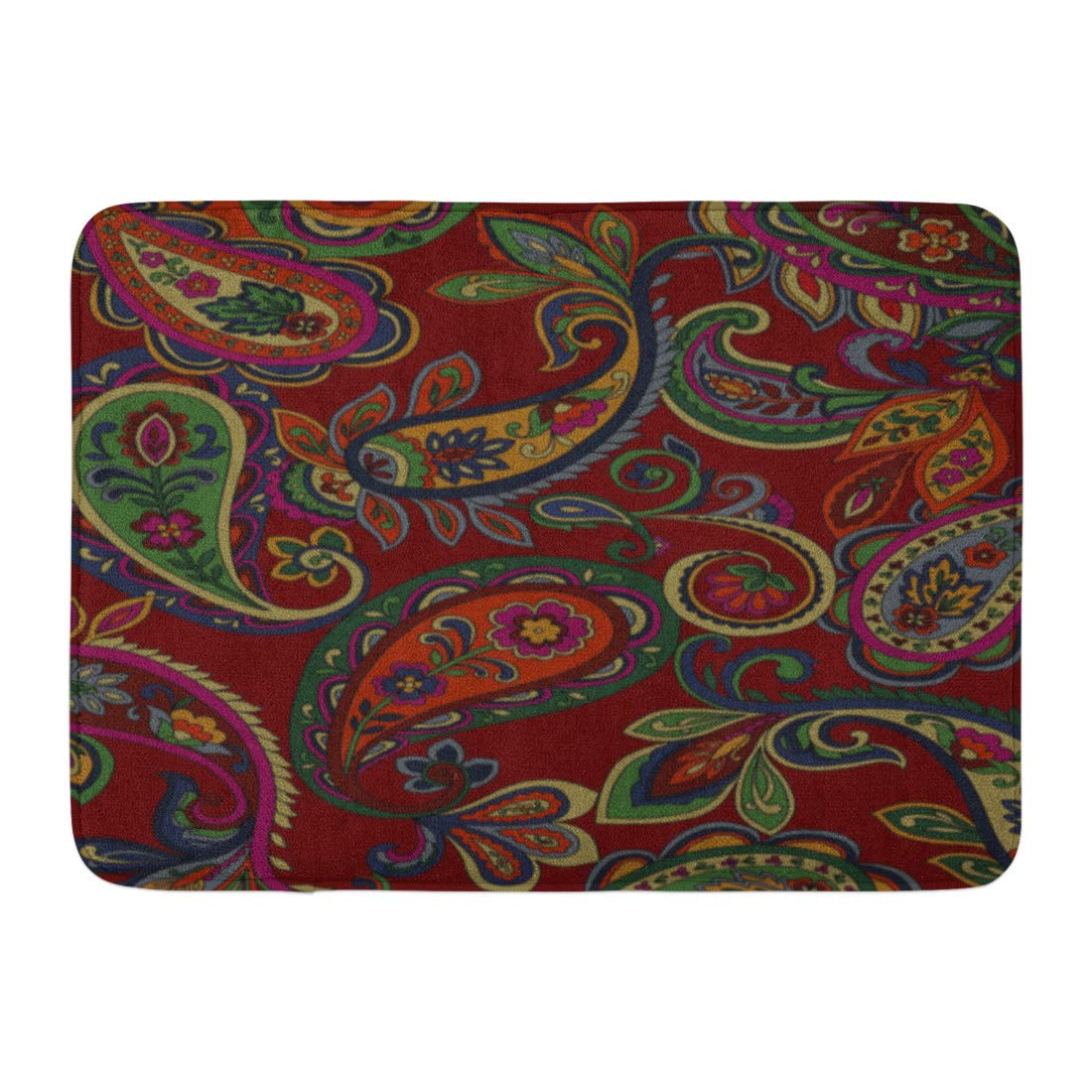 GODPOK Abstract Pretty Paisley Beautiful Elegant Floral Retro
