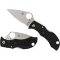 thumbnail image 2 of Spyderco Knives Spyderco Manbug Folding Knife Black Lightweight Leaf Serrated SPMBKLFS, 2 of 2