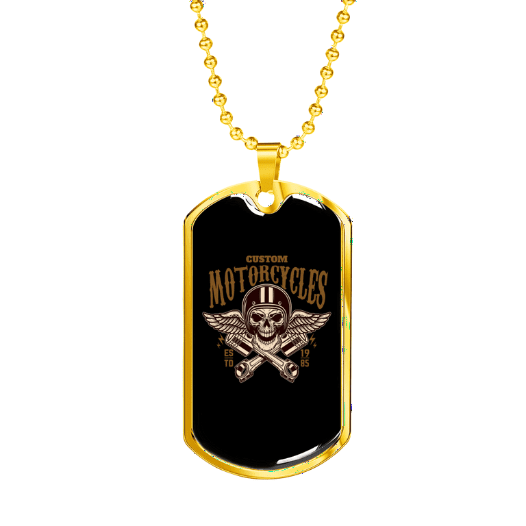 Skull necklace deals walmart