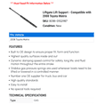 thumbnail image 2 of Liftgate Lift Support - Compatible with 2008 Toyota Matrix, 2 of 2