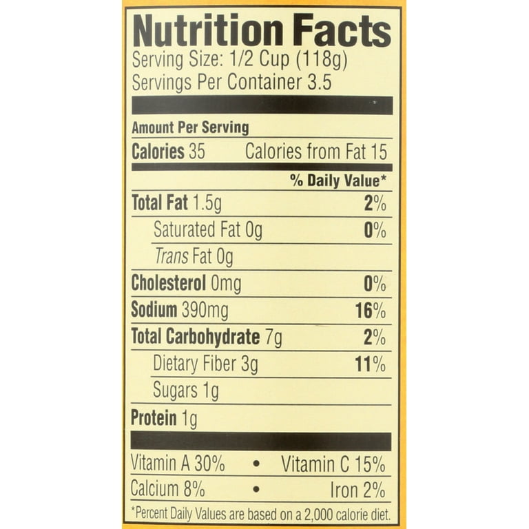 Canned Collard Greens Nutrition Facts Home Alqu