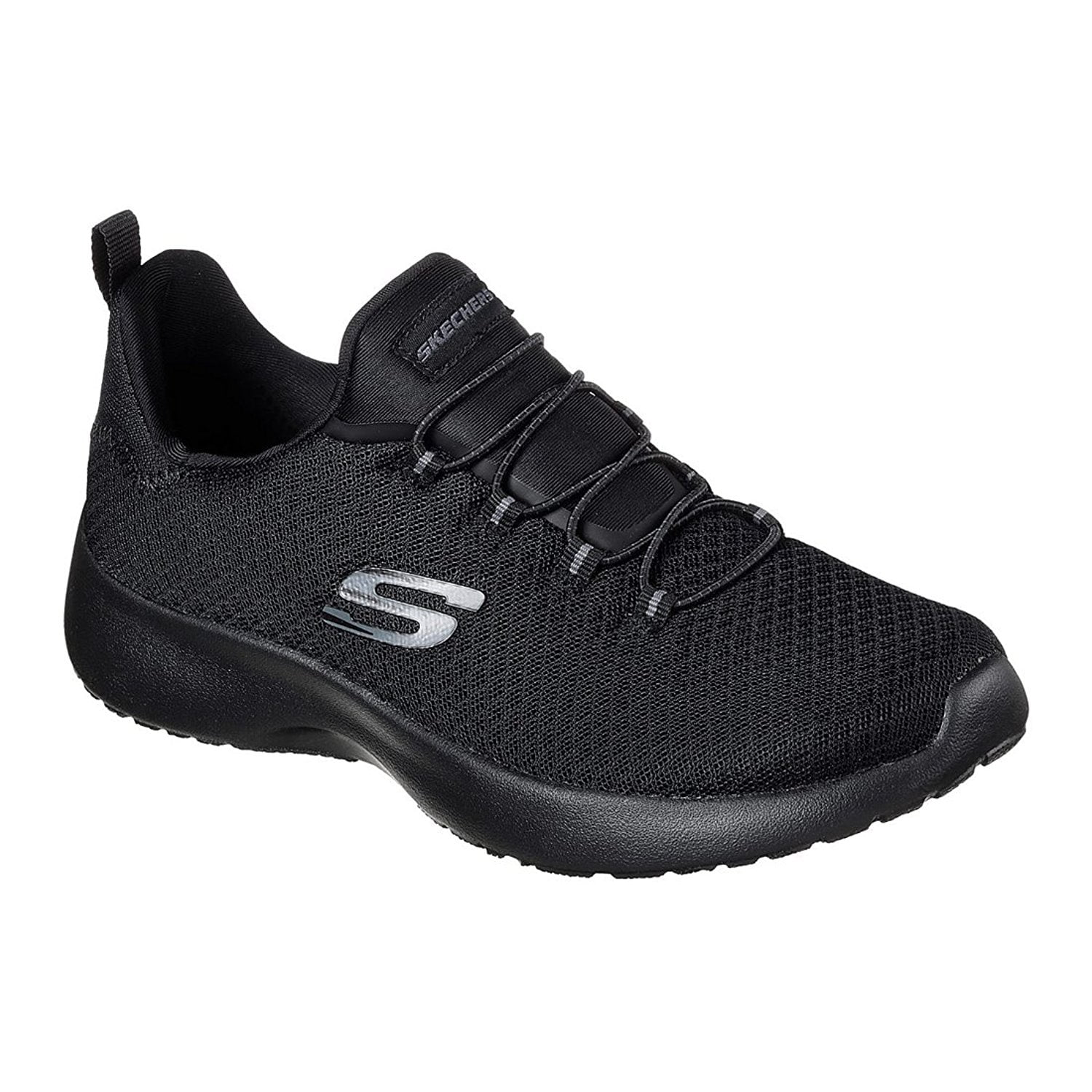 Skechers Dynamight Black BBK Womens Training Sneaker Size 11M Skechers Dynamight Black BBK Womens Training Sneaker Size 11M