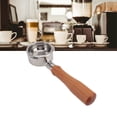 thumbnail image 1 of Bottomless Portafilter, 58mm 3 Ears Stainless Steel Triple Ear Barsetto Coffee Machine Accessory, Detachable Design, for Barsetto, 1 of 7