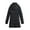 Black, variant on Womens Trendy Casual Warm Hooded Puffer Jackets 2025 Clearance Women's Fashion Loose Long Sleeve -Padded Jacket Long Frock Coat