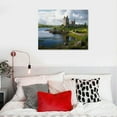thumbnail image 4 of COMIO  Canvas Print Wall Art View of Dunguaire Castle in Galway Ireland Nature Wilderness Photography Realism Chic Scenic Colorful Rustic Ultra for Living Room, Bedroom, 4 of 4