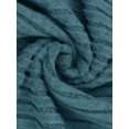 thumbnail image 6 of DARING DIVA Women's Ribbed Knit Lounge Set Pajama Sets Matching Outfits M Peacock Blue, 6 of 7