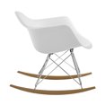 thumbnail image 2 of Modholic Eiffel Rocker Chair, White, 2 of 5
