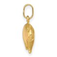 thumbnail image 2 of 14K Yellow Gold Pig Charm Farm Animal Pendant Jewelry, 2 of 3