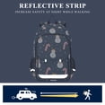 thumbnail image 5 of FORMRS Unisex School Backpack 17" Student Travel Bag with Laptop Compartment, Playful Winter, 5 of 7