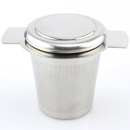 

Stainless Steel Tea Filter Strainer Tea Infuser Durable Multifunctional with Silicone Cover Tea Strainer