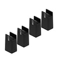 thumbnail image 2 of Elevadores de Muebles de 4 Piezas Perfecl Negro 10 cm, 2 of 8