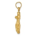 thumbnail image 2 of 14k Yellow Gold Mariners Cross Pendant Charm, 2 of 4