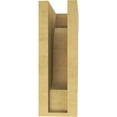 thumbnail image 4 of 4"W x 8"D x 12"H Classic Newport Rough Cedar Woodgrain TimberThane Corbel, Primed Tan, 4 of 6