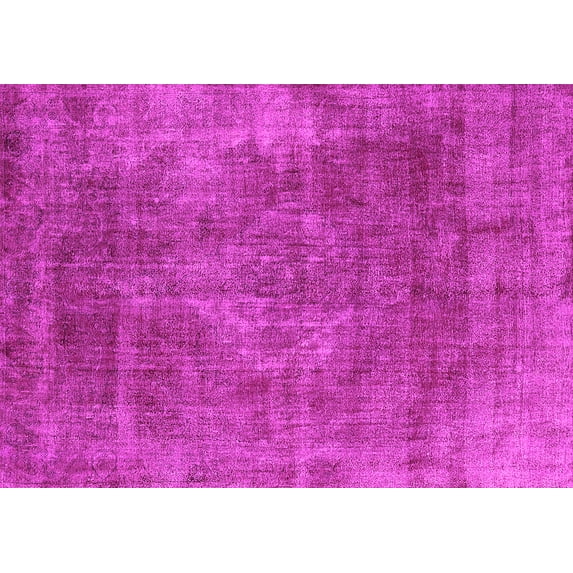 Ahgly Company Indoor Rectangle Oriental Pink Industrial Area Rugs, 6' x 9'