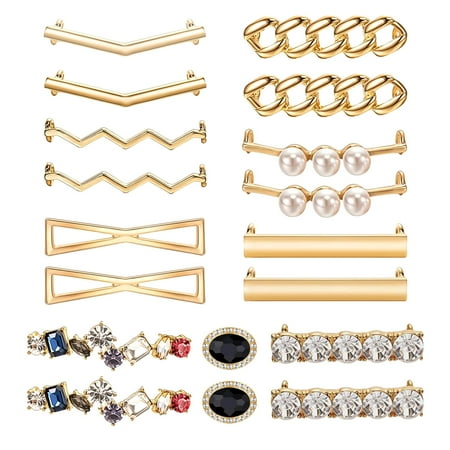 

INMAKER Shoelace Charms 18 Pieces Lace Charms for sneakers Jewelry Clips Shoe Lace Charm as Gift for Girls Women
