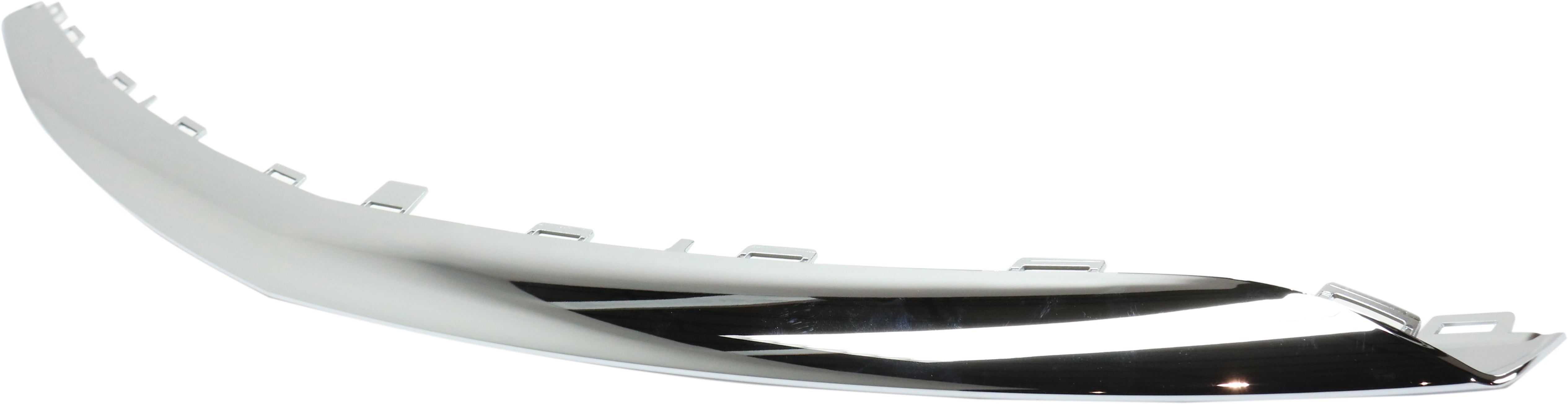 Bumper Trim Compatible With 2017-2019 Mercedes Benz E300 2020 E350 Front Chrome