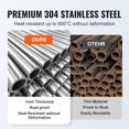 thumbnail image 3 of Dranite 92K BTU Fire Pit Pan - 24 Inch Round Stainless Steel Gas Burner, 3 of 6