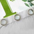 thumbnail image 4 of Feelyou Cartoon Monogrammed T Curtains Pack of 2 (42x84 Each) for Kids, Jungle Raccoon Curtains Blackout, Cute Animal Wildlife Bedroom Curtains, Window Curtains Decor, 4 of 6