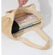 thumbnail image 3 of Bolsas de playa para mujer GOLDTIMO bolso de mano de hombro suave y tela grande Beige L, 3 of 5