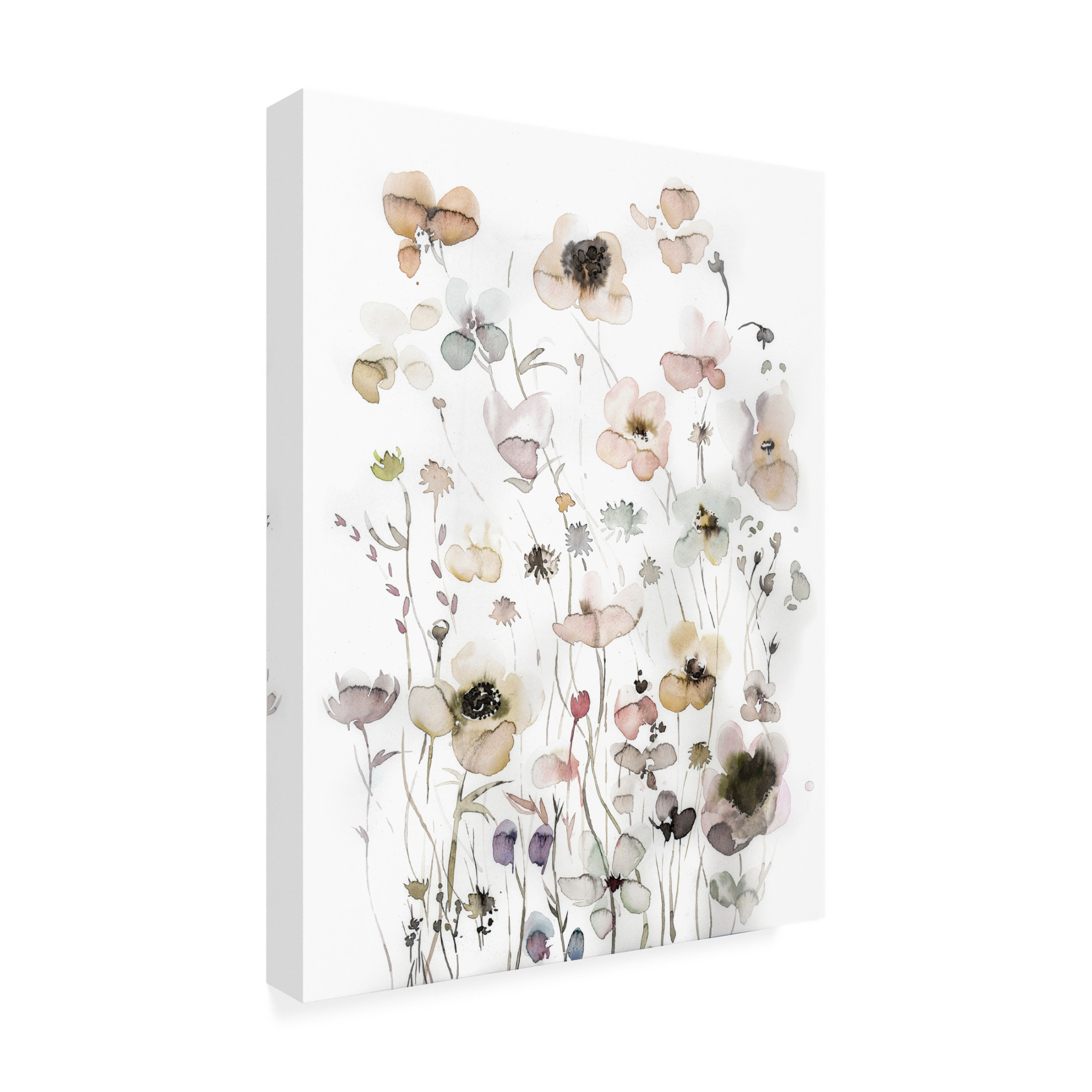 Canvas Wall Art - Incado 'Bloom' Wall Art for Living Room, Bedroom, or Office Décor by Trademark Fine Art - 24 x 32 Inches