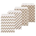 thumbnail image 1 of Uxcell 100Pcs Bolsas de Papel Kraft para Dulces, 7" x 5" Bolsas a Prueba de Grasa, Bolsas de Favor Planas, Bolsas de Regalo Pequeñas, Grises, 1 of 6