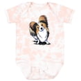 thumbnail image 3 of Inktastic Tricolor Papillon Boys or Girls Baby Bodysuit, 3 of 5