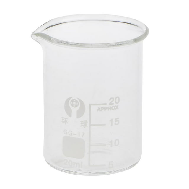 Cristal De Baja Forma, , Vaso , Laboratorio De Química, Cristalería, 20ML