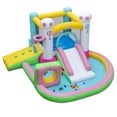 thumbnail image 1 of Costway Inflatable Bounce House with Slide Jumping Area Obstacle Ball Pit without Blower, 1 of 8