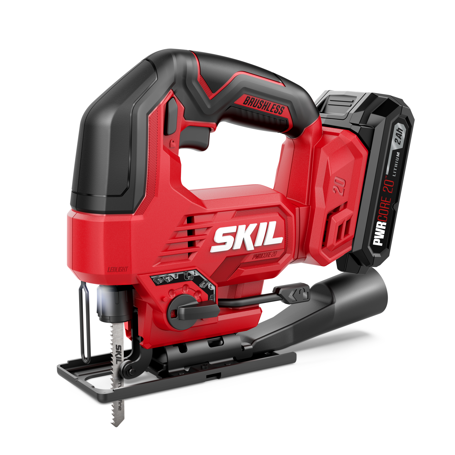 SKIL 20V Brushless Cordless Jigsaw Kit with Battery photo 1