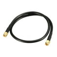 thumbnail image 1 of Unique Bargains Câble d'Extension d'Antenne SMA Mâle vers SMA Mâle RG58 50 Ohm 1-ft, 1 of 4