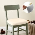 thumbnail image 4 of Dongrere Dining Chair Seat Cover Washable Anti-Slip Rectangle Chair Cushion Protector for Kitchen Dining Chairs Use, 18x22 Inch, F, 4 of 6