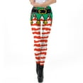 thumbnail image 1 of Mujeres Niñas Navidad Leggings Flaco Navidad Jingle Bell Impreso Cintura alta Elástico Medias Pantalones Pantalones de yoga Fridja nalpqowj16081, 1 of 7