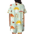 thumbnail image 3 of Xecao Mushroom Bee print Swimsuit for women, Summer-ready, sporty style.Quick-dry fabric. Many sizes & colors., 3 of 9
