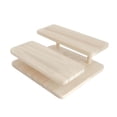 thumbnail image 3 of thinsony Wooden Sunglasses Rack Glasses Display Stand Holder Organizer Stand 2 Layers, 3 of 9