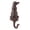 dog hook, variant on HonorHut 1 Piece Wall Mount Storage Hooks Bull Head Indoor Wall Hook with Longhorn Backpack Hooks for Wall Decorative Key Hanger with 2 Screws