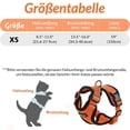 thumbnail image 2 of Arnés para gatos Rabbit Goo con correa, correa antiescape, arnés ajustable para cachorros y gatitos, arnés de pecho suave para gatos, perros pequeños, chaleco reflectante con rayas de, 2 of 5