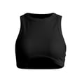 thumbnail image 1 of Mialoley Women Summer Casual Tank Tops, Solid Color Round Neck Slim-Fit Sleeveless Crop Tops, 1 of 5