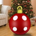 thumbnail image 2 of Christmas Inflatable Decorated Pvc Glitter Ball Outdoor Holiday Decoration 23.6 Inch For Yard And Garden, 2 of 9