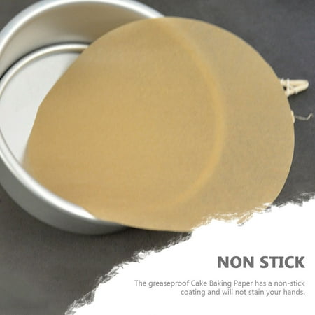 OUNONA Non Stick Parchment Paper Daily Use Household Baking Accessory Thickened Light Brown OUNONA Non Stick Parchment Paper Daily Use Household Baking Accessory Thickened Light Brown