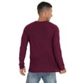 thumbnail image 4 of GIRUNS Mens Waffle Crew Neck Long Sleeve Pullover Shirts Casual Lightweight Fitted Basic T-Shirt, 4 of 5