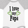 thumbnail image 4 of Inktastic I Love My Papa- Hearts Boys or Girls Baby Bodysuit, 4 of 5