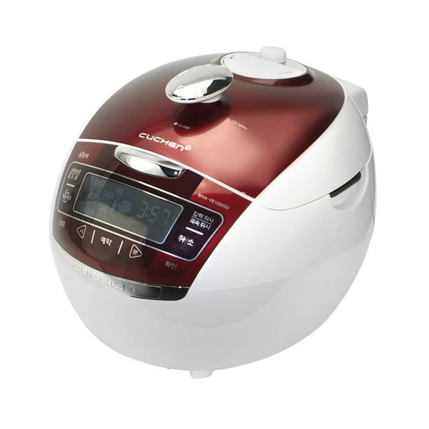 Cuchen Premium IH Pressure Rice Cooker, WHAVE1000G (10cup, Charet Red